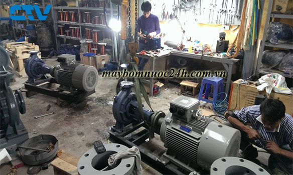 Địa chỉ tin cậy sửa máy bơm công nghiệp cho các khách hàng tại Hà Nội
