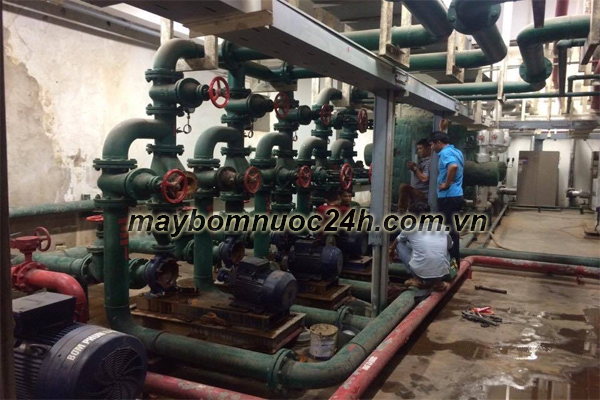 Dự án sửa máy bơm nước tại Vĩnh Phúc 