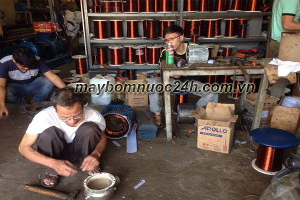 Sửa máy bơm nước giá rẻ, chất lượng, uy tín tại Hà Nội